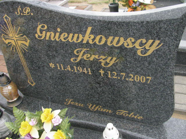 Jerzy Gniewkowski 1941 Bydgoszcz - Grobonet - Wyszukiwarka osób pochowanych