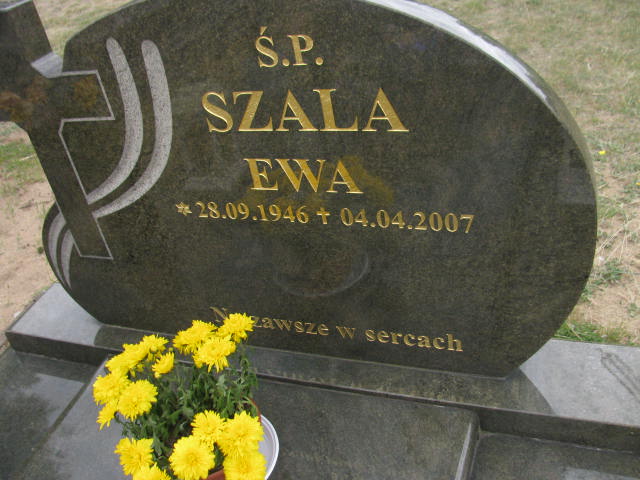 Ewa Szala 1946 Bydgoszcz - Grobonet - Wyszukiwarka osób pochowanych