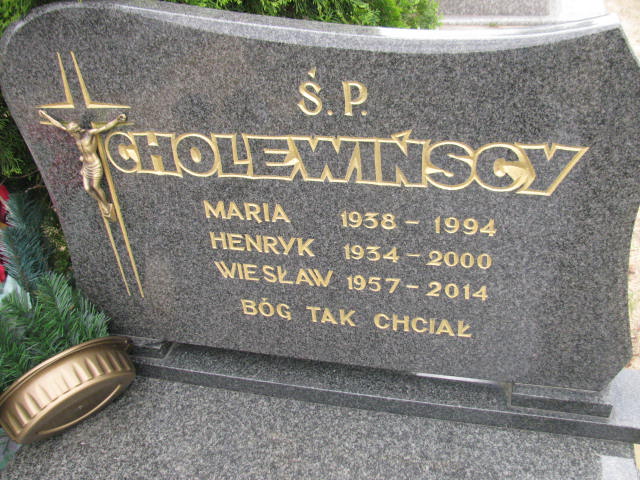 Maria Cholewińska 1938 Bydgoszcz - Grobonet - Wyszukiwarka osób pochowanych