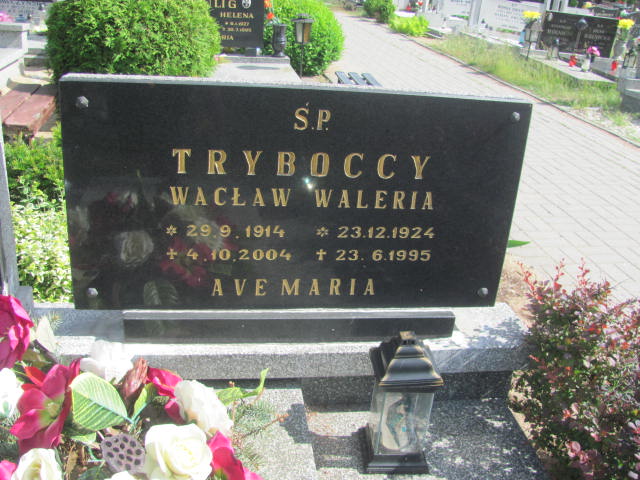 Waleria Trybocka 1924 Bydgoszcz - Grobonet - Wyszukiwarka osób pochowanych