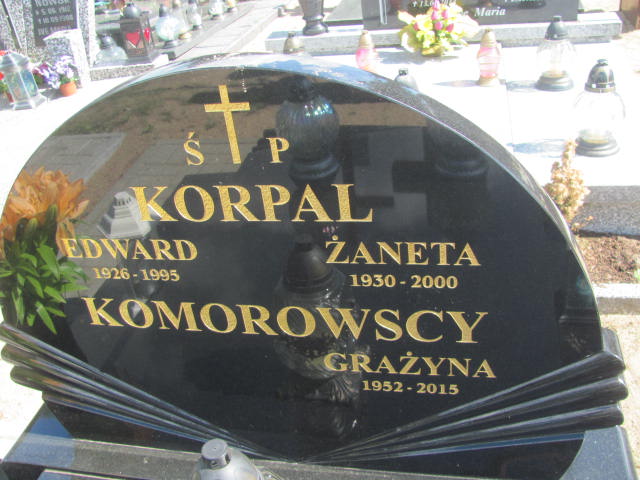 Grażyna Komorowska 1952 Bydgoszcz - Grobonet - Wyszukiwarka osób pochowanych