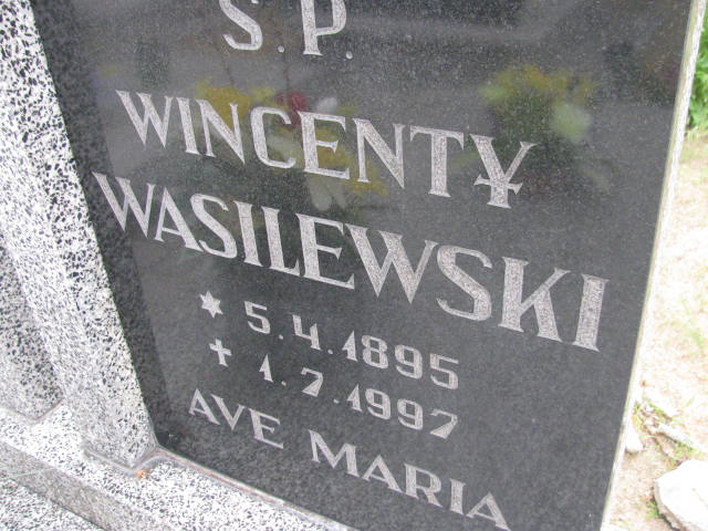 Wincenty Wasilewski 1895 Bydgoszcz - Grobonet - Wyszukiwarka osób pochowanych