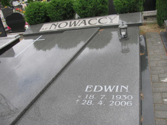 Edwin Nowacki 1930 Bydgoszcz - Grobonet - Wyszukiwarka osób pochowanych