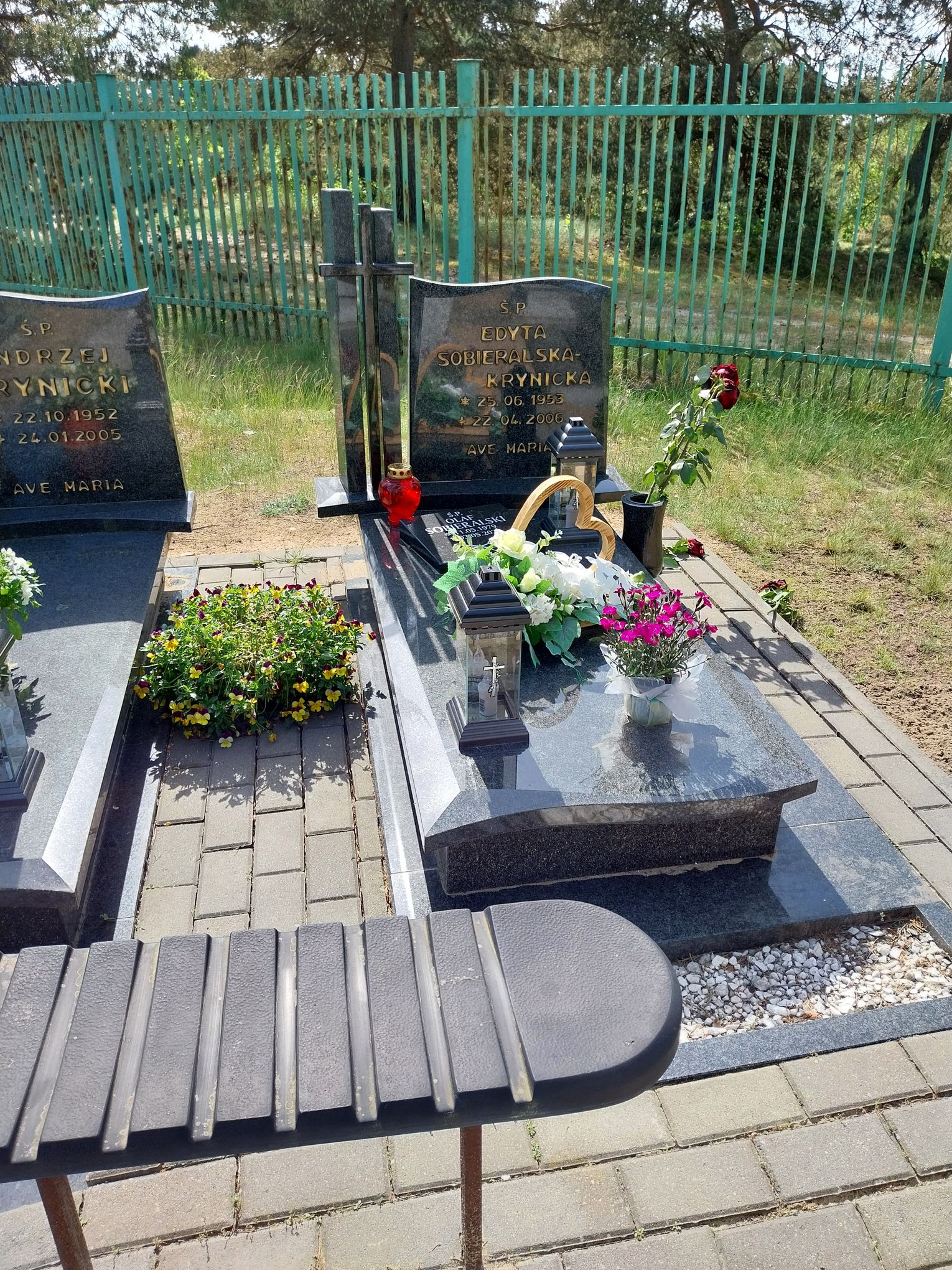 Grób Edyta Sobieralska Krynicka