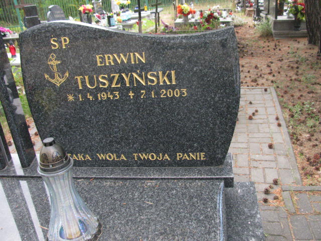 Erwin Tuszyński 1943 Bydgoszcz - Grobonet - Wyszukiwarka osób pochowanych