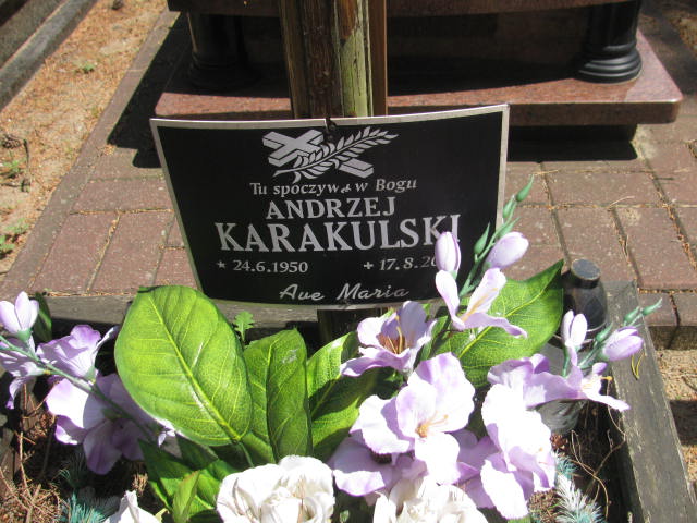 Andrzej Karakulski 1950 Bydgoszcz - Grobonet - Wyszukiwarka osób pochowanych