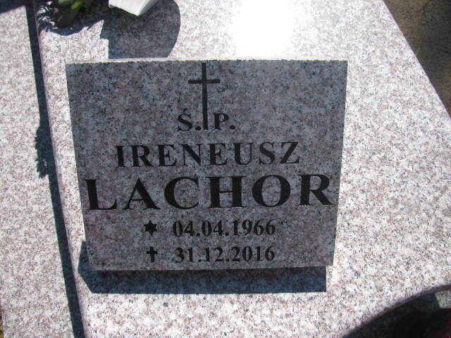 Ireneusz Lachor 1966 Bydgoszcz - Grobonet - Wyszukiwarka osób pochowanych
