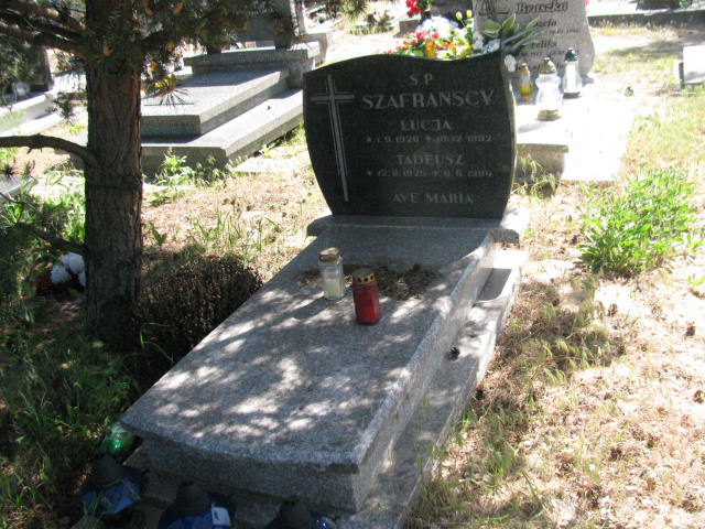 Grób Tadeusz Szafrański