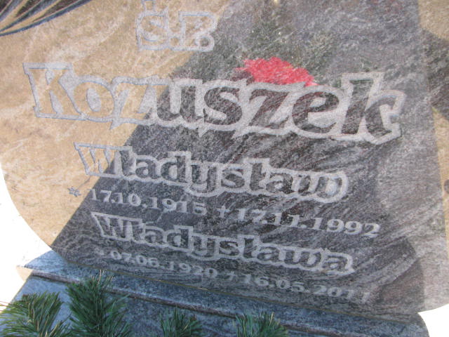 Władysława Kożuszek 1920 Bydgoszcz - Grobonet - Wyszukiwarka osób pochowanych