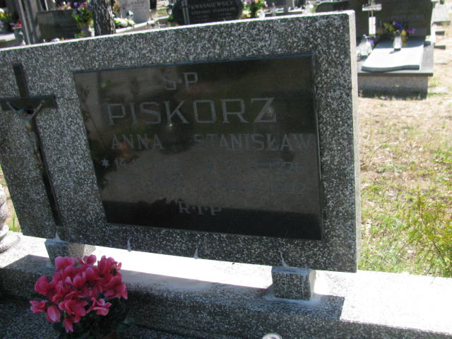 Anna Piskorz 1928 Bydgoszcz - Grobonet - Wyszukiwarka osób pochowanych