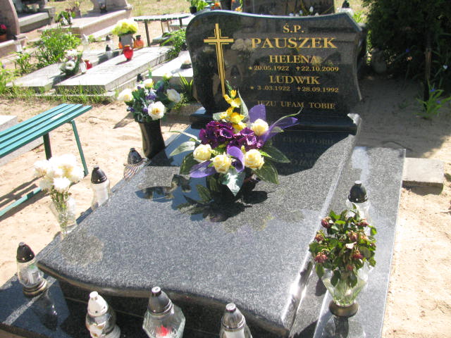 Grób Ludwik Pauszek