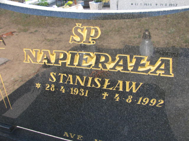 Janusz Napierała 1958 Bydgoszcz - Grobonet - Wyszukiwarka osób pochowanych