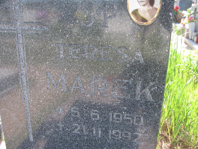 Teresa Marek 1950 Bydgoszcz - Grobonet - Wyszukiwarka osób pochowanych