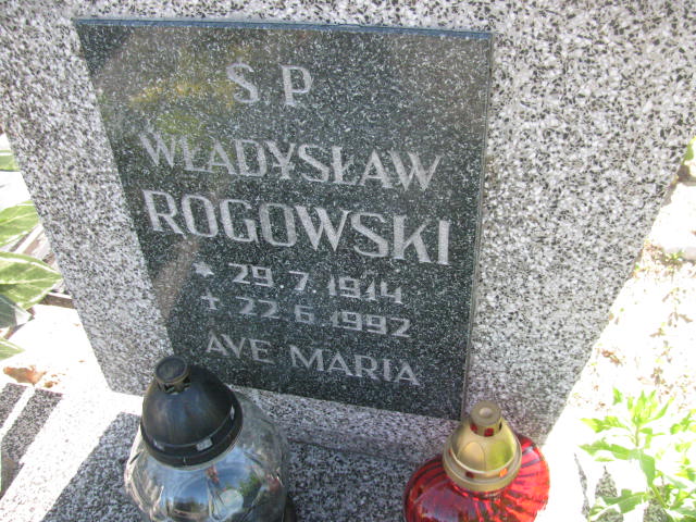 Władysław Rogowski 1914 Bydgoszcz - Grobonet - Wyszukiwarka osób pochowanych