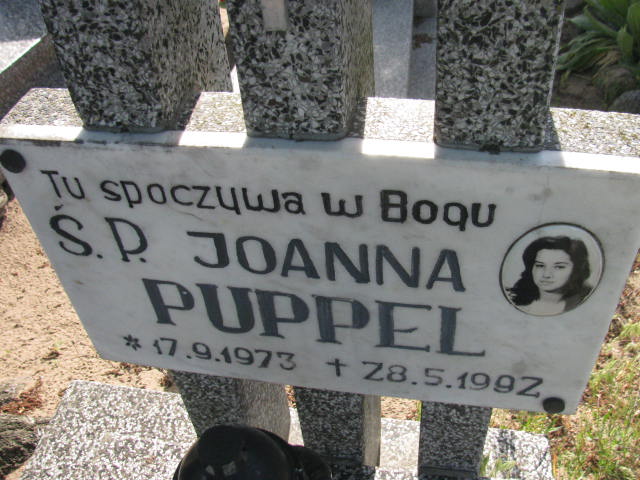 Joanna Puppel 1973 Bydgoszcz - Grobonet - Wyszukiwarka osób pochowanych