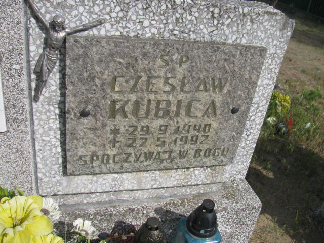 Czesław Kubica 1940 Bydgoszcz - Grobonet - Wyszukiwarka osób pochowanych