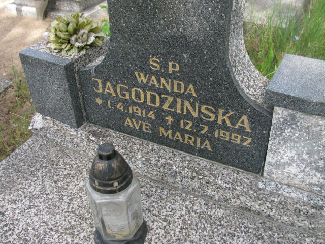 Wanda Jagodzińska 1914 Bydgoszcz - Grobonet - Wyszukiwarka osób pochowanych