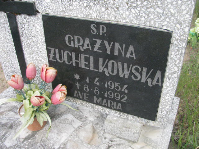 Grażyna Żuchelkowska 1954 Bydgoszcz - Grobonet - Wyszukiwarka osób pochowanych