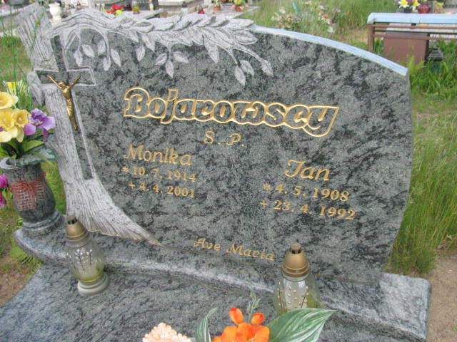 Monika Bojarowska 1914 Bydgoszcz - Grobonet - Wyszukiwarka osób pochowanych