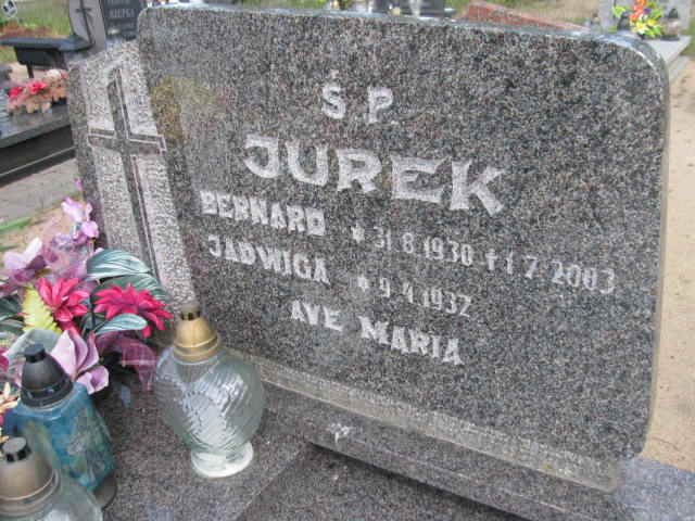Bernard Jurek 1930 Bydgoszcz - Grobonet - Wyszukiwarka osób pochowanych