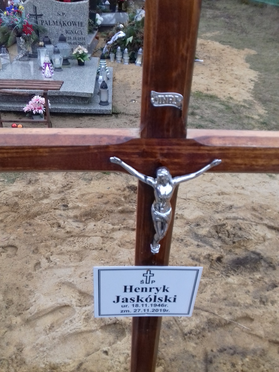 Henryk JASKÓLSKI 1946 Bydgoszcz - Grobonet - Wyszukiwarka osób pochowanych