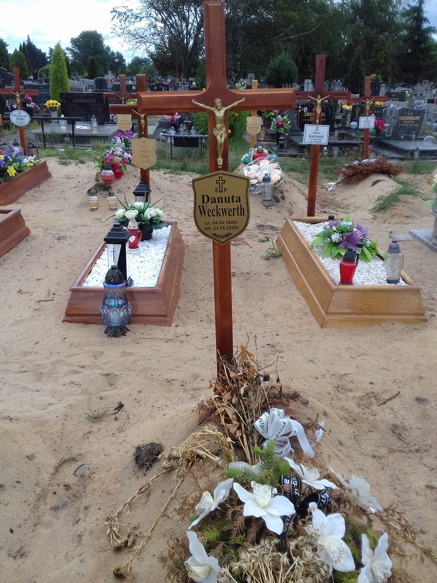 Danuta WECKWERTH 1946 Bydgoszcz - Grobonet - Wyszukiwarka osób pochowanych