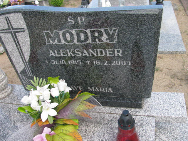 Genowefa Modra 1921 Bydgoszcz - Grobonet - Wyszukiwarka osób pochowanych