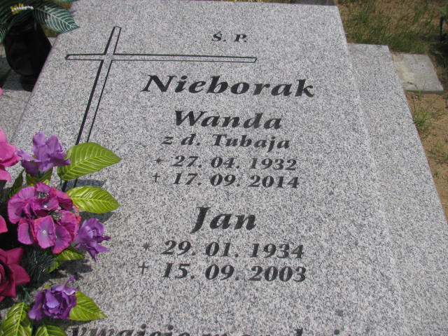 Wanda Nieborak 1932 Bydgoszcz - Grobonet - Wyszukiwarka osób pochowanych