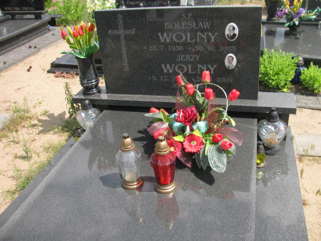 Grób Bolesław Wolny