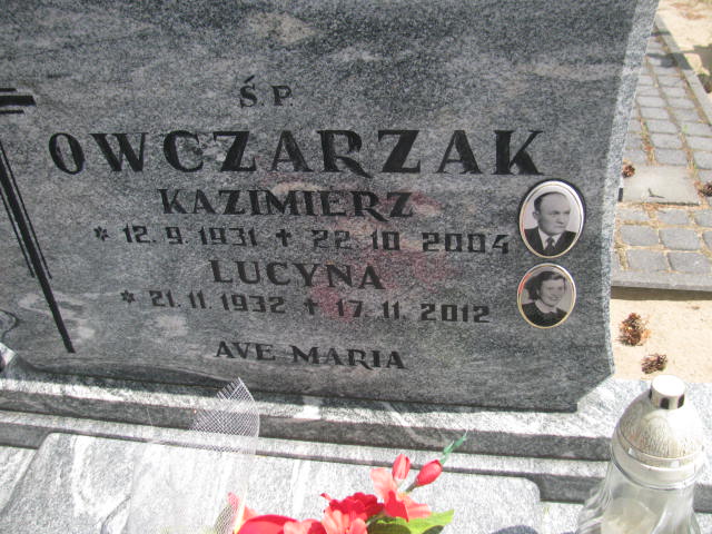 Lucyna Owczarzak 1932 Bydgoszcz - Grobonet - Wyszukiwarka osób pochowanych