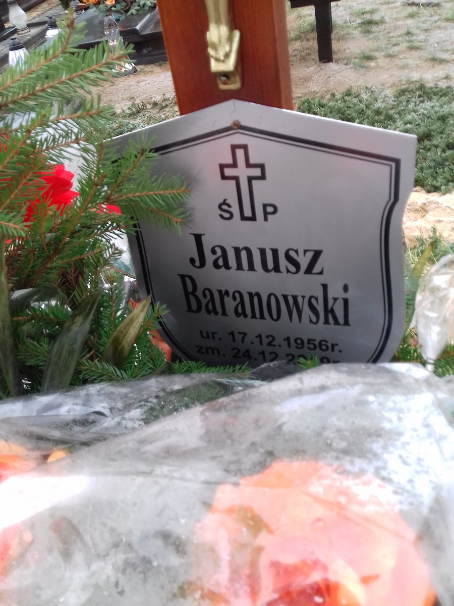 Janusz BARANOWSKI 1956 Bydgoszcz - Grobonet - Wyszukiwarka osób pochowanych