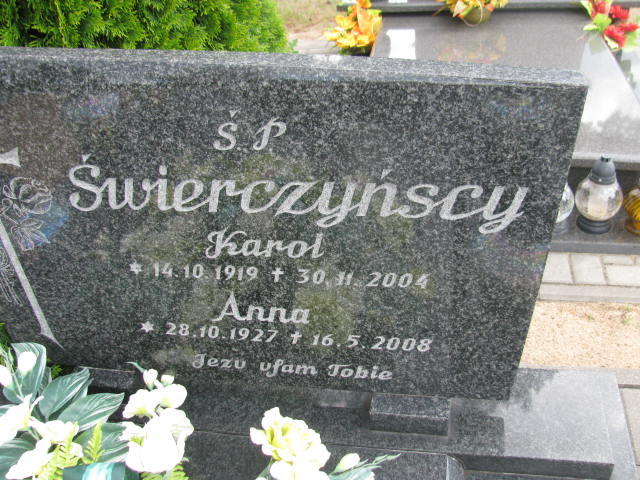 Anna Świerczyńska 1927 Bydgoszcz - Grobonet - Wyszukiwarka osób pochowanych