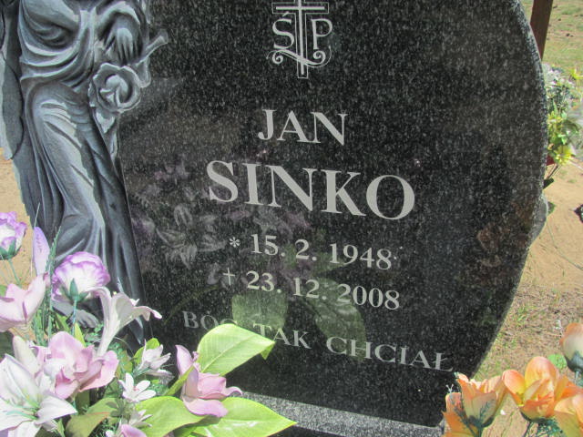 Jan Sinko 1948 Bydgoszcz - Grobonet - Wyszukiwarka osób pochowanych