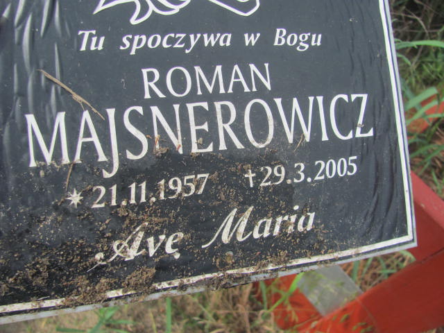 Roman Majsnerowicz 1957 Bydgoszcz - Grobonet - Wyszukiwarka osób pochowanych