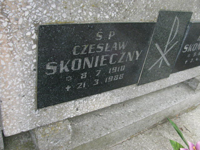 Czesław Skonieczny 1910 Bydgoszcz - Grobonet - Wyszukiwarka osób pochowanych