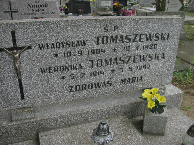 Weronika Tomaszewska 1914 Bydgoszcz - Grobonet - Wyszukiwarka osób pochowanych
