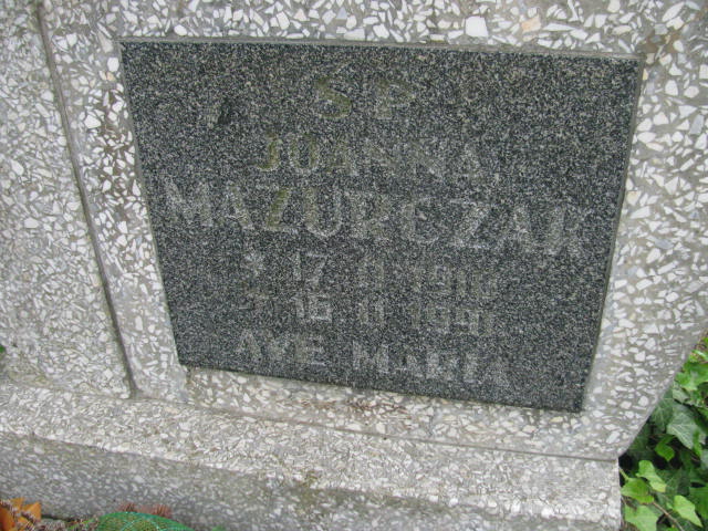 Joanna Mazurczak 1910 Bydgoszcz - Grobonet - Wyszukiwarka osób pochowanych