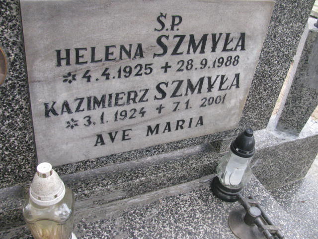 Helena Szmyła 1925 Bydgoszcz - Grobonet - Wyszukiwarka osób pochowanych