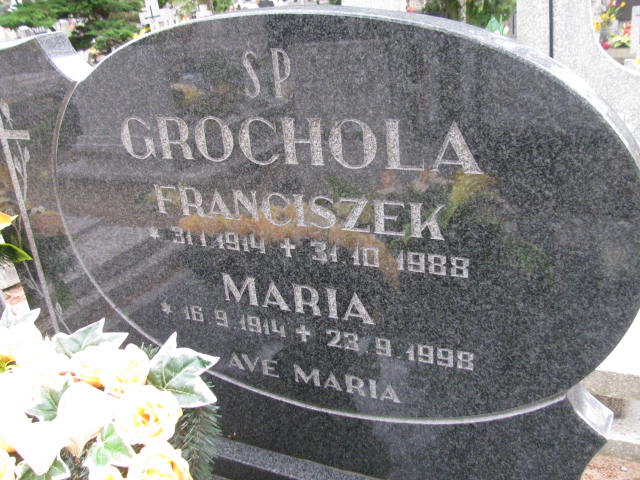 Franiczek Grochola 1914 Bydgoszcz - Grobonet - Wyszukiwarka osób pochowanych