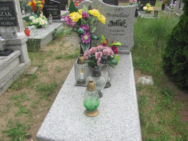 Grób Bronisław Sałek