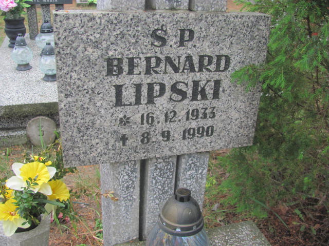 Bernard Lipski 1933 Bydgoszcz - Grobonet - Wyszukiwarka osób pochowanych