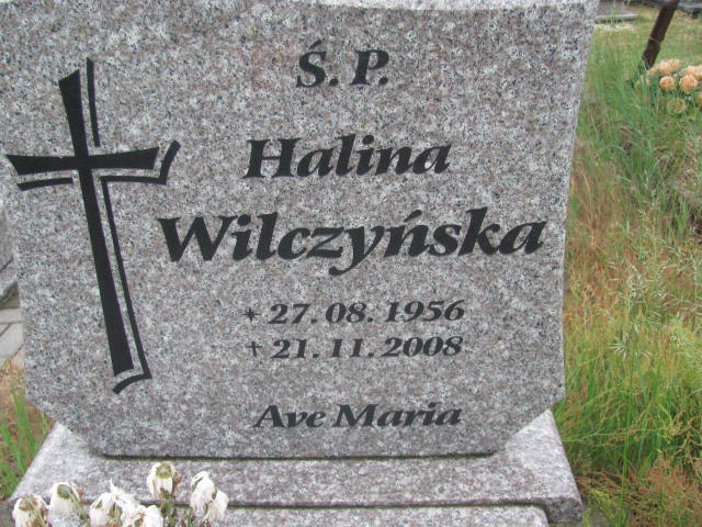 Halina Wilczyńska 1956 Bydgoszcz - Grobonet - Wyszukiwarka osób pochowanych