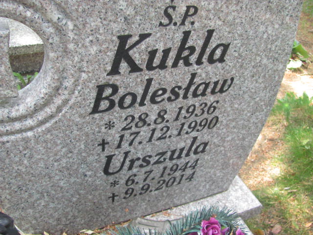 Bolesław Kukla 1936 Bydgoszcz - Grobonet - Wyszukiwarka osób pochowanych