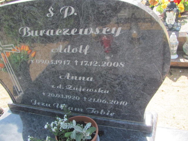 Adolf Buraczewski 1917 Bydgoszcz - Grobonet - Wyszukiwarka osób pochowanych