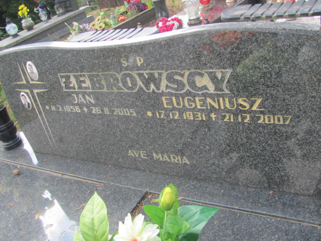 Eugeniusz Żebrowski 1931 Bydgoszcz - Grobonet - Wyszukiwarka osób pochowanych