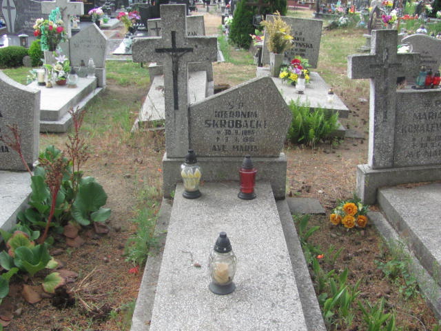 Grób Hieronim Skrobacki