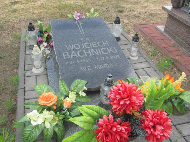Grób Wojciech Bachnicki