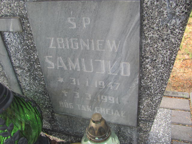 Zbigniew Samujło 1947 Bydgoszcz - Grobonet - Wyszukiwarka osób pochowanych