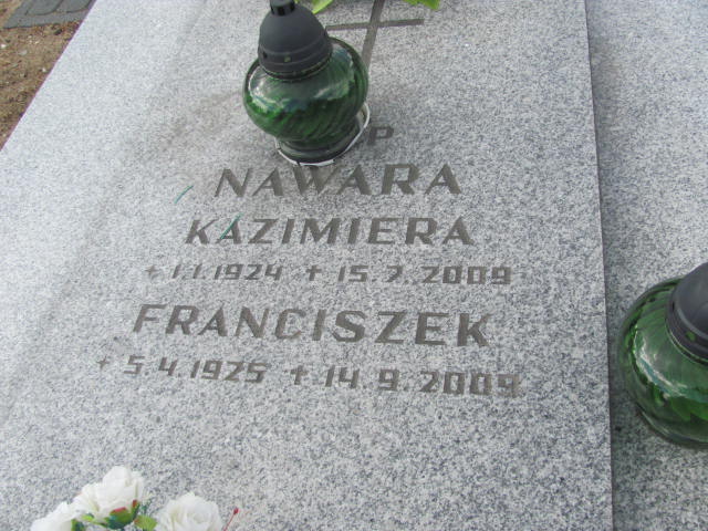 Franciszek Nawara 1925 Bydgoszcz - Grobonet - Wyszukiwarka osób pochowanych