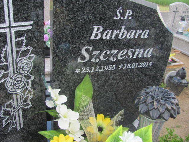 Barbara Szczesna 1955 Bydgoszcz - Grobonet - Wyszukiwarka osób pochowanych